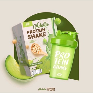 ส่งฟรี เวย์โปรตีน Whey [ พร้อมส่ง ] 🍈 Adella protein shake โปรตีนเชค อเดล่า🍈 แถมแก้วเชค ‼️ 🤎 รสชาติไหม่ ช็อคโกแลต