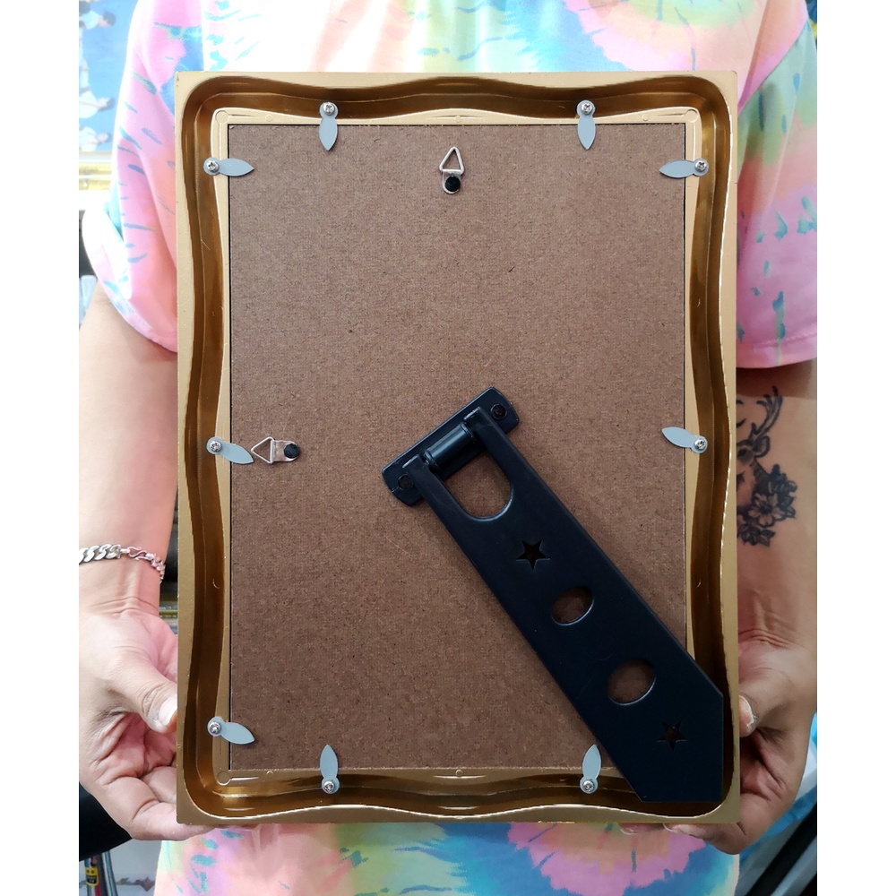 แตก​ หัก​ เคลมฟรี‼️กรอบหลุยส์สีทอง ขนาด​ A4 (19) - รูปที่ 3