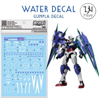 Water Decal GN16 8822 MG 1/100 00 Qan(T) Ver.MB ยี่ห้อ​ D.L MODEL​