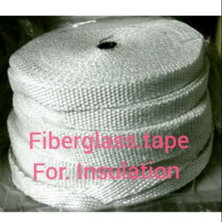 Fiber​glass​ tape for insulation ผ้าปะเก็น ผ้า​เทป​ใยแก้ว​กันความร้อนสูง​ เป็นฉนวนสำหรับกันความร้อน กันไฟ กันไฟฟ้าสถิตย์