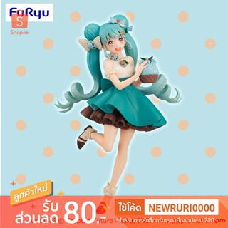 แท้/ญี่ปุ่น🇯🇵 Hatsune Miku Chocolate Mint Sweet Sweets Series Figure FuRyu ฮัตสึเนะ มิกุ ฟิกเกอร์ Vocaloid