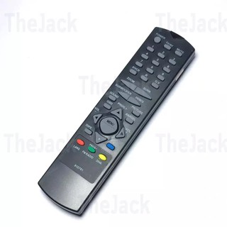 TheJack รีโมทสำหรับ ทีวี TV โพลีตรอน Polytron รุ่นเก่าจอแก้ว ทุกรุ่น  ( ใช้ได้ทั้ง รีโมทอันเดิม สีขาว/สีดำ )