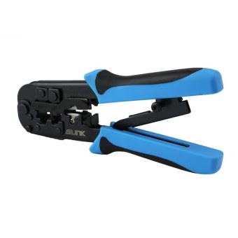 คีมเข้าหัวสายแลน Lan/สายโทรศัพท์ GLINK รุ่น GLT-001 (GLT-01) คุณภาพดี ทนทาน *ของแท้