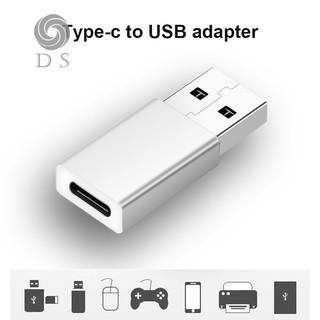 อะแดปเตอร์แปลง USB 3.0 ตัวผู้ (ประเภท-A) เป็น USB3.1 ตัวเมีย (ประเภท-C) สำหรับ Android/D-S☚ USB3.1 Type-C Female to USB 3.0 Type-A Male USB 3.1 Type C Connector Converter Adapter