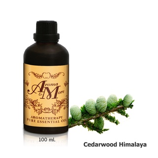 Aroma&amp;More Cedarwood Himalayan Essential oil-น้ำมันหอมระเหยซีดาร์วูด หิมาลายัน, India 100ML