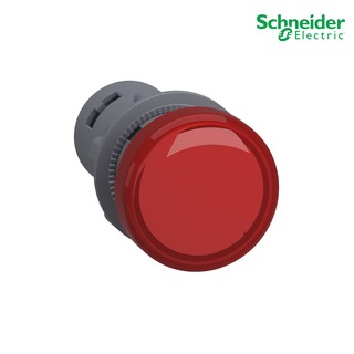 Schneider Electric - Pilot Lamp ไพลอตแลมป์ ,ขนาด 22mm, สีแดง, แรงดันไฟเลี้ยง 380/400 VAC_XA2EVQ4LC ที่ร้าน PlugOn