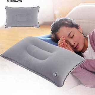 👍🎁Portable Inflatable Flocked  pillow