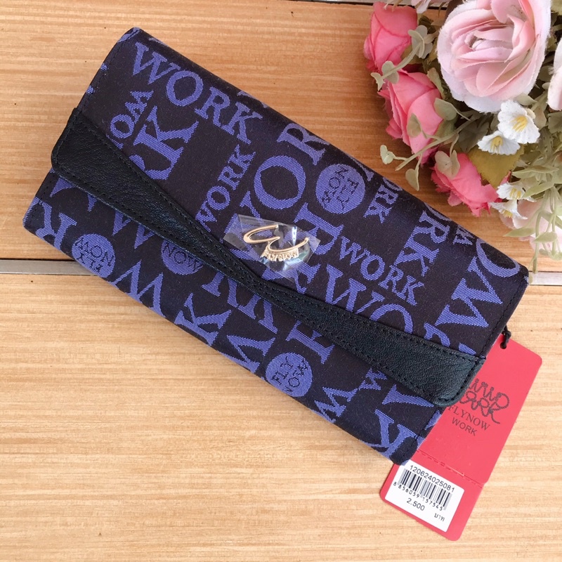 Flynow collection work กระเป๋าสตางค์ ใส่โทรศัพท์ได้ - natchaoie - ThaiPick