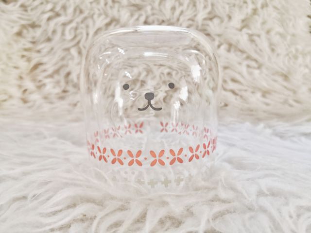 แก้วน้ำใสสองชั้นลายหมีขาว 2019 Starbucks Thailand X'Mas
Mr Polar Bear DW Glass