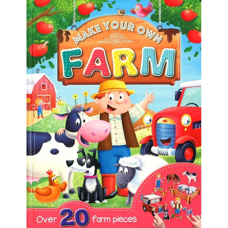 BBW หนังสือ Make And Play Fun: Make Your Own: Farm ISBN: 9781788102537