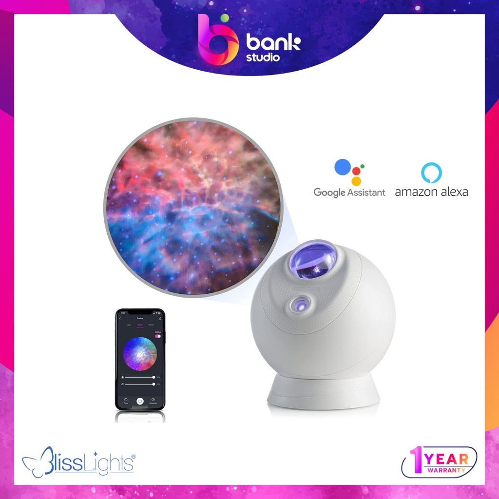 (ประกัน 1ปี) ไฟกาแล็คซี่ ไฟดาว BlissLights Sky Lite Evolve รุ่นใหม่ - BlueStar