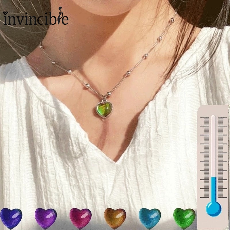 เครื่องประดับ สร้อยคอ ต่างหู จี้รูปหัวใจ สีทอง สไตล์โบฮีเมียนวินเทจ สําหรับผู้หญิง