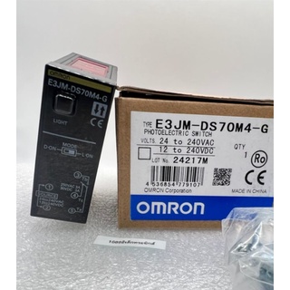 เซ็นเซอร์ E3JM-DS70M4-G. omron PHOTOELECTRIC SWITCH 24 to 240VAC 12 to 240vac พร้อมส่ง