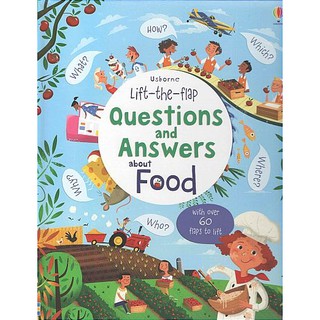 หนังสือ Usborne Lift the flap Questions&amp;Answers about Food