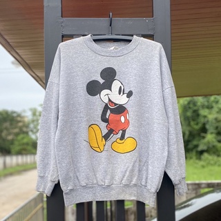 Vintage mickey mouse เสื้อสเว็ตเตอร์มิกกี้ 90’s ของแท้