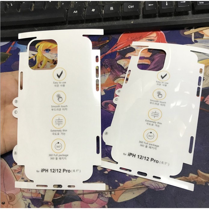 +ฟิล์มกันรอยรอบตัวเครื่องใส PowerShield iphone 6 6s 6+ 6p 7+ XSMAX 11 11pro 11PROMAX 12 12PROMAX 13 13PRO 14 15 15PROMAX