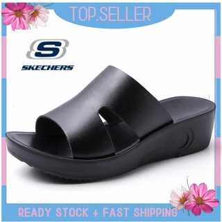 [พร้อมส่ง] *Skechers__go Walk Arch Fit รองเท้าแตะโลฟเฟอร์ ส้นแบน แบบสวม สําหรับผู้หญิง ผู้ชาย