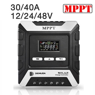 โซล่าชาร์จเจอร์ MPPT 30A/40A 12V/24V/48V ชาร์จเจอร์ คอนโทรลชาร์จเจอร์ ชาจเจอร์ Solar Charger Controller Simpletch