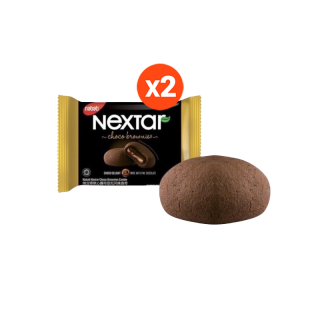 (แบ่งขาย 2 ชิ้น) ขนมช็อกโก้บราวนี่ไส้แน่น(Nextar)