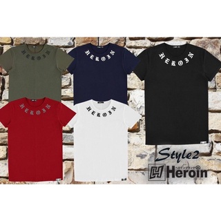 เสื้อยืดHeroin รุ่น Style 2 (Relax)