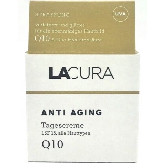 ลดโหดก่อนบินLACURA Anti Aging Q10 Day Cream SPF 15 or LACURA Anti Aging