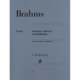 BRAHMS Sonatas, Scherzo and Ballades (HN38)