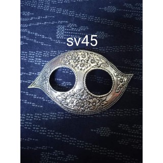 sv45หัวผูกผ้าชิ่นเงินลงยา