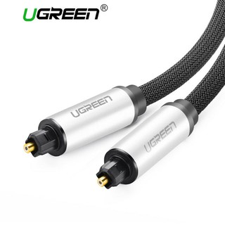 UGREEN (AV108) Toslink Digital Optical Audio Cable Gold Plated with Aluminum Case and Nylon Braid10539,10542,10540,10541