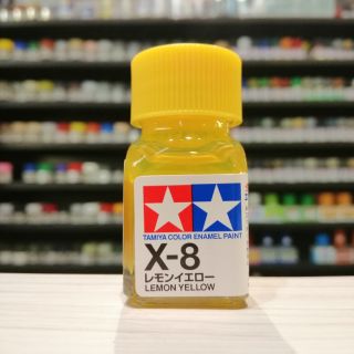 สี TAMIYA : X-8 LEMON YELLOW