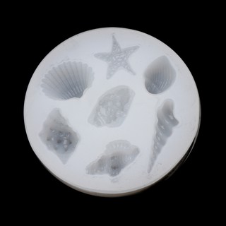 ✿INF✿Silicone Resin DIY Mold Handmade Shell Starfish Shape