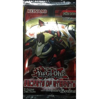 YE SECE--ENPACK Secrets of Eternity Booster Pack TCG Booster Pack 9 TCG 1 Pack SECE--ENPACK 0807156411001