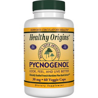 Healthy Origins, Pycnogenol, 30 mg, 60 Veggie Caps