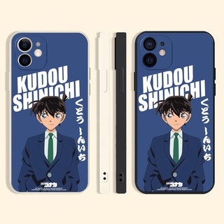 Jimmy Kudo เคสไอโฟน 11 pro 7พลัส conan เคส iPhone 7 8 plus se 2020 13 12 11 pro max Xr Xs X max phone case นิ่ม