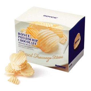 Royce POTATOCHIP CHOCOLATE FROMAGE BLANC มันฝรั่งทอดกรอบเคลือบไวท์ช็อกโกแลตผสมชีส