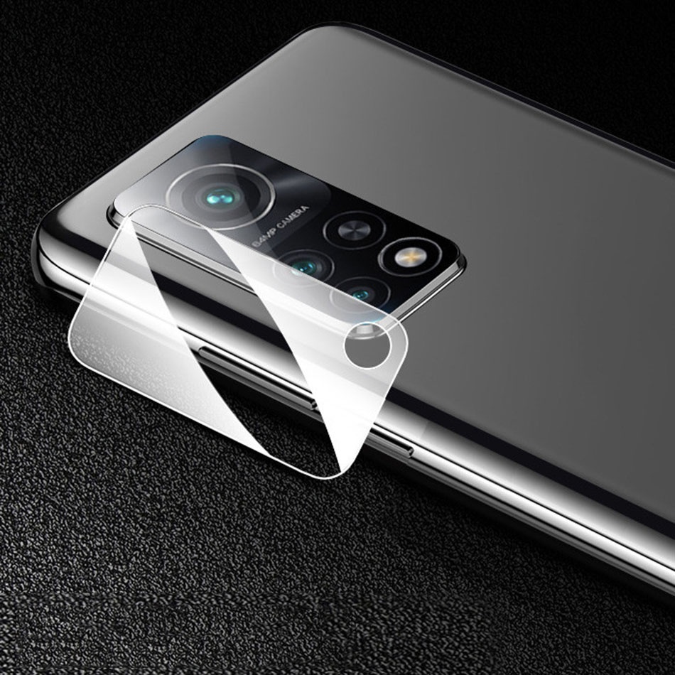 QULLOO For Xiaomi Mi 10T Lite 5G Glass Screen Protector [3 Pack] Camera Lens Glass Protector [3 Pack], Ultra Resistant 9H Hardness HD Clear Screen Protector Film - View #3