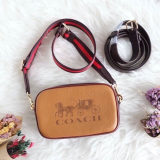 Coach F75907 Jes convertible belt bag ขนาด 6 3/4" (L) x 4 1/2" (H) x 1 1/2" (W)