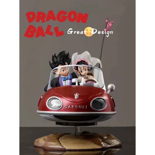 [ส่งฟรี] โมเดล DragonBall Z โกคู จีจี้ แต่งงาน วัสดุ PVC สูง  20 ซม. มี 2 สีให้เลือก