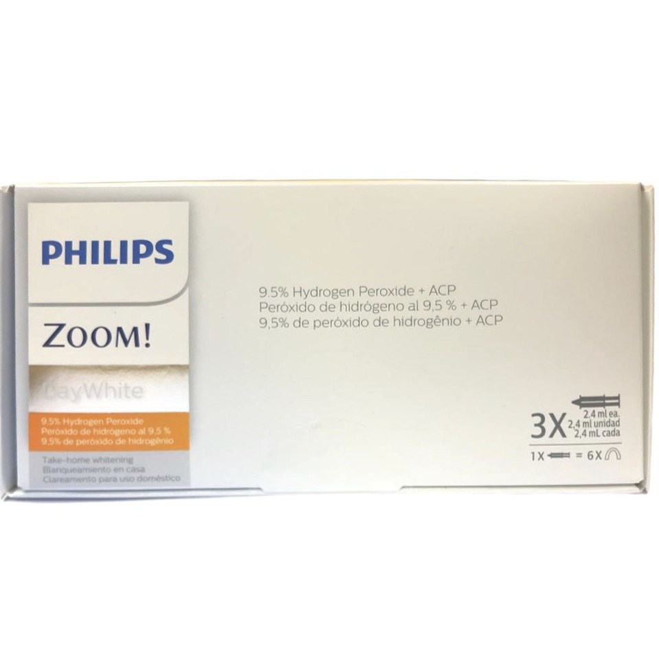 โลชั่นฟอกสีฟัน Philips zoom Whitening Day white 9.5% carbamide peroxide