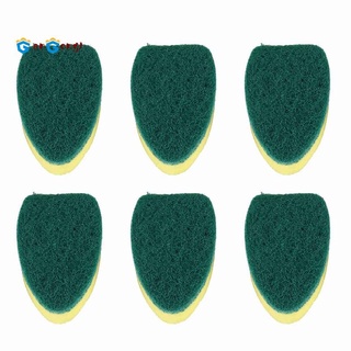 6 Pack Dish Wand Refills Sponge Heads, Dish Wand Brush Replacement Sponge Dish Wands Pads for Kitchen Cleaning Brush