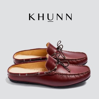 KHUNN (คุณณ์) รองเท้ารุ่น RICKY สี แดงเข้ม Redwine