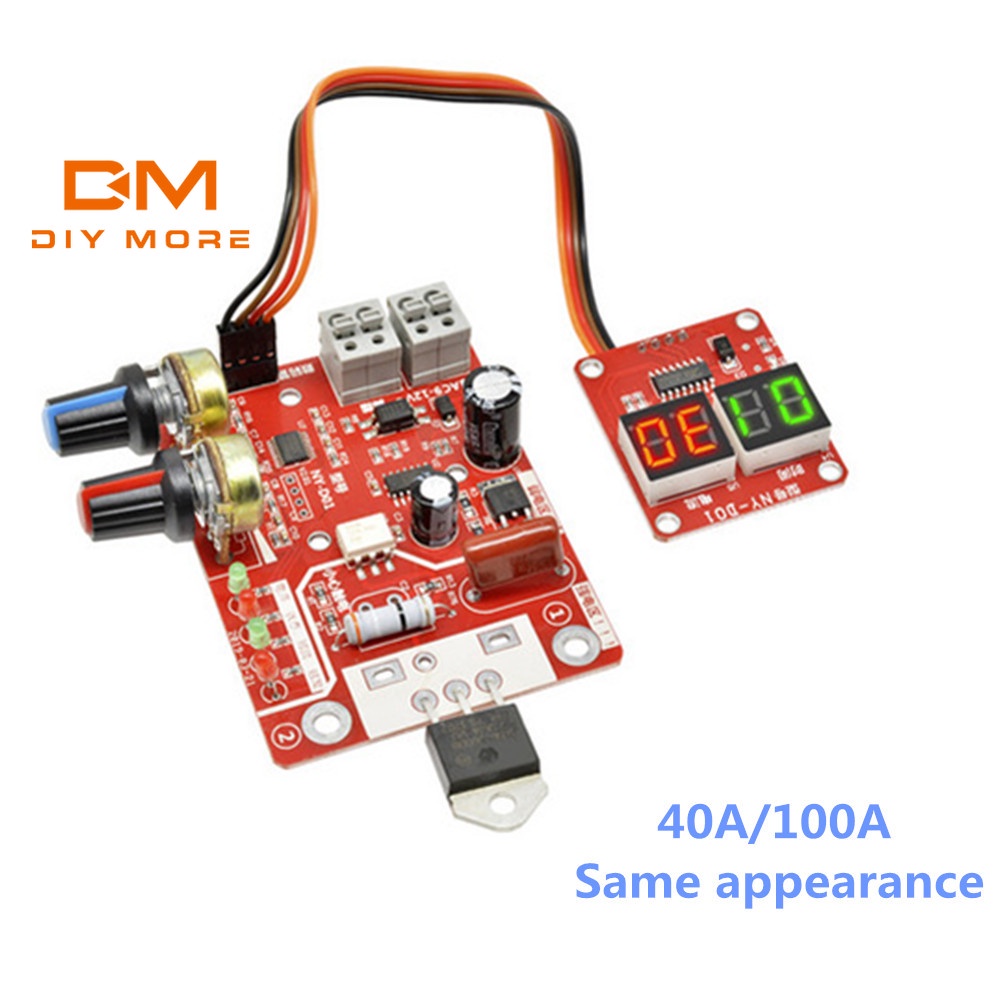 DIYMORE Ny-D01 100A / 40A บอร์ดควบคุมการเชื่อมไมโครคอนโทรลเลอร์ Stm8