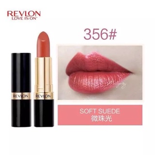 💄💋Revlon Lipstick Soft Suede 356 ลิปสติกเรฟลอน สี Soft Suede 356