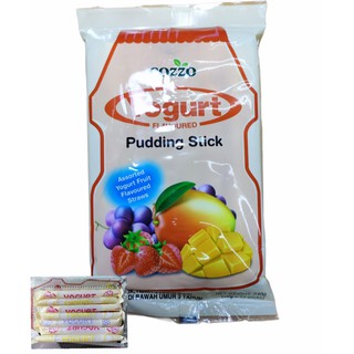 Cozzo Yogurt Pudding Stick (เจลลี่รสโยเกิร์ตคอสโซ่) 20g X 12