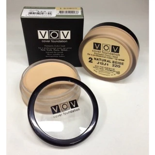 วีโอวี รองพื้นเนื้อครีม ตลับดำ VOV Cover Foundation
