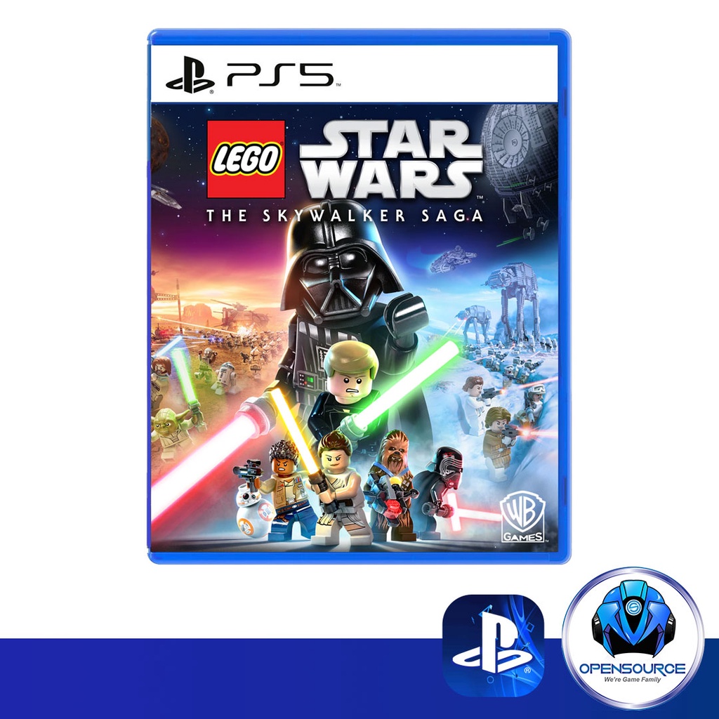 [พร้อมส่ง]Playstation: Lego Star wars The Skywalker Saga (ASIA ENG/CH) แผ่นเกม สำหรับ PS4 & PS5