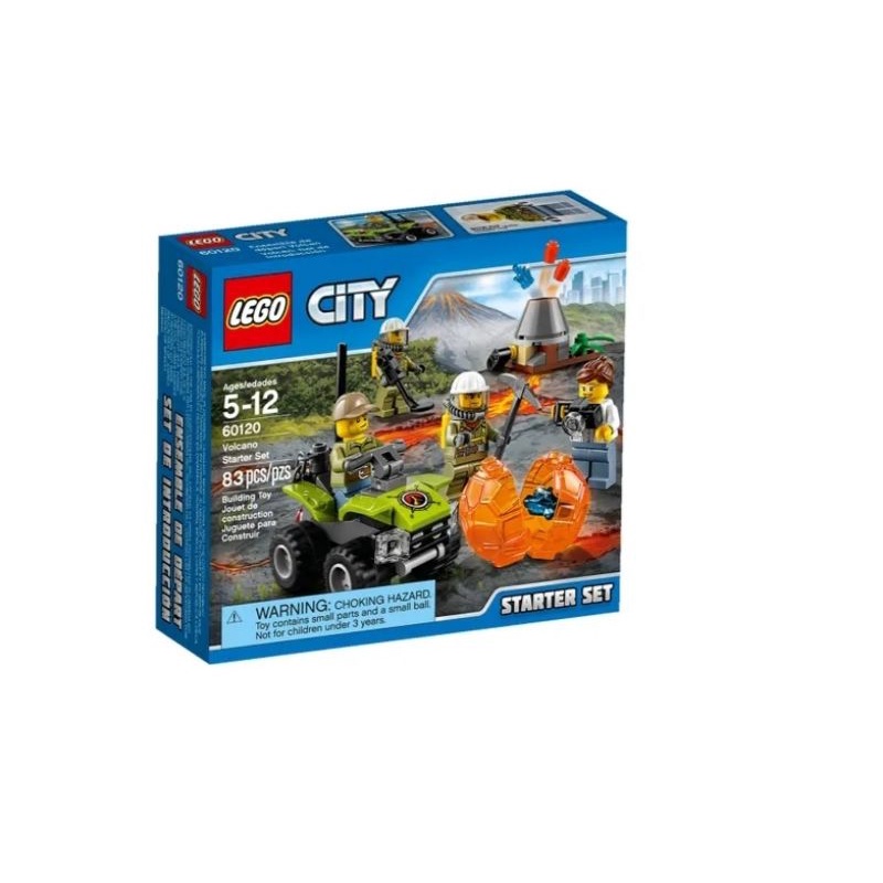 LEGO City 60120 Volcano Starter Set