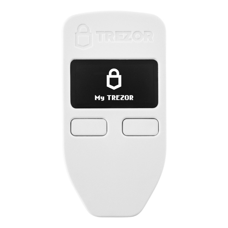Trezor one Hardware wallet
