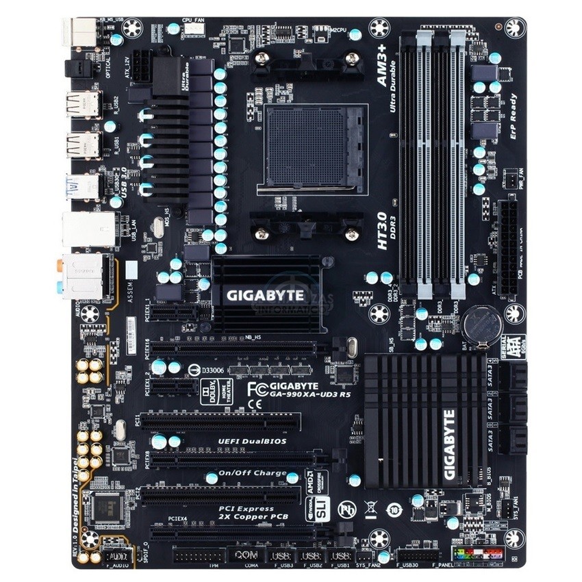 GIGABYTE Mainboard GA-990FXA-UD3 R5 ADM AM3+