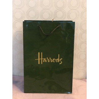 ถุงกระดาษ harrods ของแท้100%จากช้อป