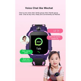 พร้อมส่ง นาฬิกาเด็ก รุ่น Q19 เมนูไทย ใส่ซิมโทรได้ GPS ติดตามตำแหน่ง Kid SmartWatch ป้องกันเด็กหาย ไอ